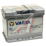 Аккумулятор VARTA Silver Dynamic AGM 60А/ч обратная полярность