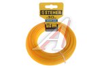 Леска для триммера 3.0мм 15м круг STEHER