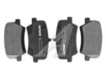 Колодки тормозные GEELY Tugella (FY11) (21-) задние (4шт.) PATRON