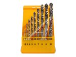 Набор сверл по металлу 1.0-10.0мм HSS (10шт.) DEWALT