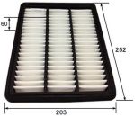 Фильтр воздушный MAZDA CX-5 (11-) FORD Ranger (98-) (2.5 D) MITSUBISHI Galant (00-04) JS ASAKASHI