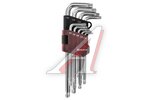 Набор ключей TORX T10Н-Т50Н Г-образных 9 предметов THORVIKН