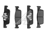 Колодка торм. HSB HP5385 RENAULT 2012-