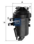 Фильтр топливный PEUGEOT Boxer CITROEN Jumper FIAT Dukato (02-06) UFI
