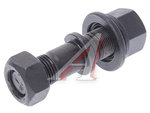 Шпилька колеса BPW (M22х1.5х45, M22х2.0х48 L=100мм) в сборе (гайки FE01279, FE05211) FEBI