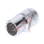 Головка торцевая 1/2" 14мм 12-ти гранная L=40мм ROCKFORCE