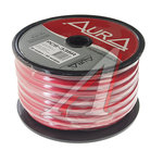 Кабель силовой 2Ga (35мм) 1м красный AURA