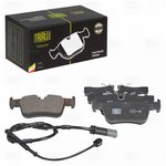 Колодки тормозные BMW 2 (F45) (14-),X1 (F48) (15-) задние TRIALLI