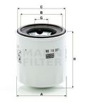 Фильтр топливный MANN WD10001 УЦЕНКА