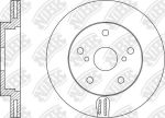 Диск тормозной TOYOTA Corolla (09-) передний (1шт.) NIBK