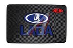 Коврик на панель приборов противоскользящий 19,5х13см LADA