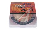 Леска SUPER LINE PE X4 150м multicol 0,18мм 10,1кг