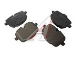 Колодки тормозные BMW 5 (F10,F18), 6 (F12) задние (4шт.) SANGSIN