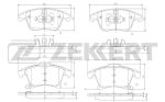 Колодка торм. ZEKKERT BS-1363