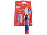 Отвертка реверс DOUBLE DRIVE 12насадок WORKPRO