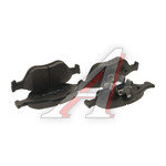 Колодки тормозные FORD Fiesta (95-01-),Fusion (01-) MAZDA 2 (03-),121 (96-) передние (4шт.) HSB