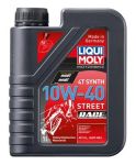 Масло моторное для 4-х тактных двигателей LIQUI MOLY MOTORBIKE 4T STREET RACE 10W40 синт.1л