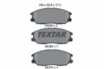 Колодка торм. TEXTAR 2406801 к-т