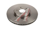Диск тормозной FORD Focus (04-),Kuga,Transit (13-) передний вентилируемый (1шт.) BSG