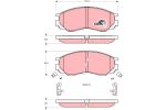 Колодки тормозные MITSUBISHI L200, L300, Space Gear (94-) передние (4шт.) TRW