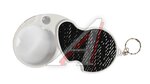 Лупа карманная с подсветкой LED 4х60мм/20х12мм
