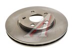 Диск тормозной MERCEDES A (W169),B (W245) передний (1шт.) STELLOX
