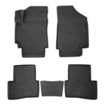 Коврик салона HYUNDAI Creta (16-) полиуретан черный (4 предм.) NORPLAST