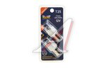 Лампа светодиодная 12V PY21W BAU15s желтая блистер (2шт.) МАЯК
