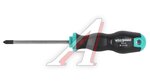Отвертка крестовая PZ2х100мм WHIRLPOWER