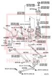Тяга TOYOTA Camry (01-) подвески задней поперечная левая ASVA