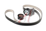 Ремень приводной поликлиновой NISSAN Qashqai (07-13),X-Trail (07-) комплект с роликами MICHELIN