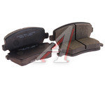 Колодки тормозные ЛАДА Vesta,Largus RENAULT Logan,Clio NISSAN Micra,Note передние (4шт.) HSB