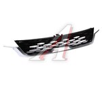 Решетка радиатора KIA Seltos (19-) (C TYPE - GLOSSY BLACK + SATIN) OE
