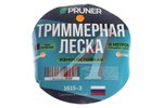 Леска для тримера Pruner 1,6мм х 15 м квадрат