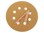 Круг абразивный d=125мм Р240 8отв. GOLD LINE HOLEX