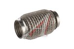 Гофра глушителя 45х120 трехслойная WIRE MESH нержавеющая сталь CBD