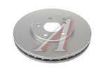 Диск тормозной MERCEDES E (W211) (02-09) передний (1шт.) BSG