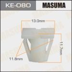 Клипса автомобильная 50шт. MASUMA