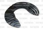 Кожух BMW X3 (F25) (10-) диска тормозного переднего правого PATRON