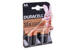 Батарейка AA LR6 1.5V блистер 4шт. Alkaline Basic NEW DURACELL