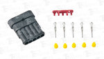 Разъем IVECO HYUNDAI KIA электрический (5-ти контактный) (ответная часть 7812051) TE PARTS