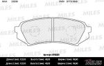 Колодки тормозные TOYOTA Land Cruiser 100 (98-07) LEXUS LX470 (98-07) задние (4шт.) MILES