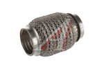Гофра глушителя 40х100 трехслойная WIRE MESH нержавеющая сталь CBD
