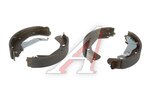 Колодки тормозные CHEVROLET Aveo (03-) задние барабанные (4шт.) STELLOX
