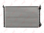 Радиатор FIAT Doblo (1.4) (МКПП) охлаждения двигателя LYNX
