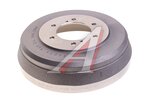 Барабан тормозной NISSAN Navara (04-) задний (1шт.) DELPHI