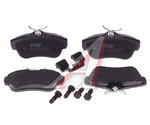 Колодки тормозные PEUGEOT Expert (02-) CITROEN Jumpy (02-) задние (4шт.) TRW