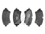Колодки тормозные AUDI Q7 (15-) задние (4шт.) TRW