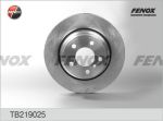 Диск тормозной BMW X5 (E53) задний вентилируемый (1шт.) FENOX