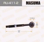 Тяга TOYOTA Camry (06-) подвески задней поперечная регулируемая левая MASUMA